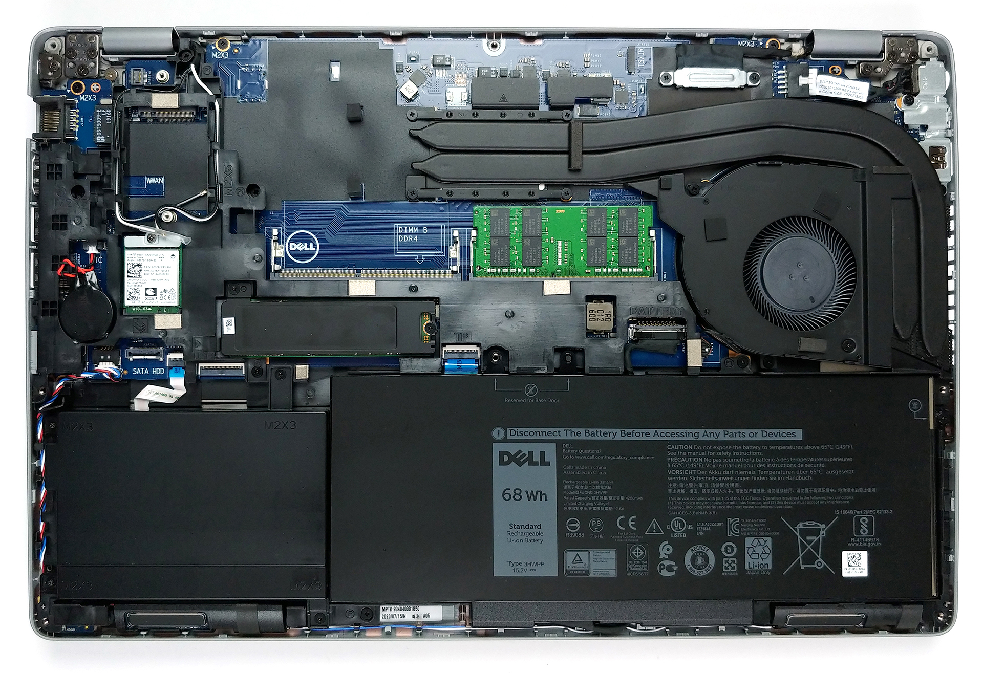 How to replace and fix Dell Latitude 5511 Precision 3551 E5511 bottom case D cover silver 0D07NM (Dell Latitude 15 5511)